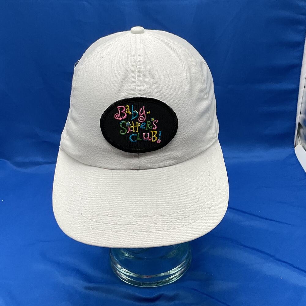 80s Baby Sitters Club Vintage KC Baseball Cap White Adult One Size